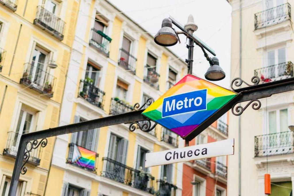 Elegante Loft En Chueca Lägenhet Madrid Exteriör bild